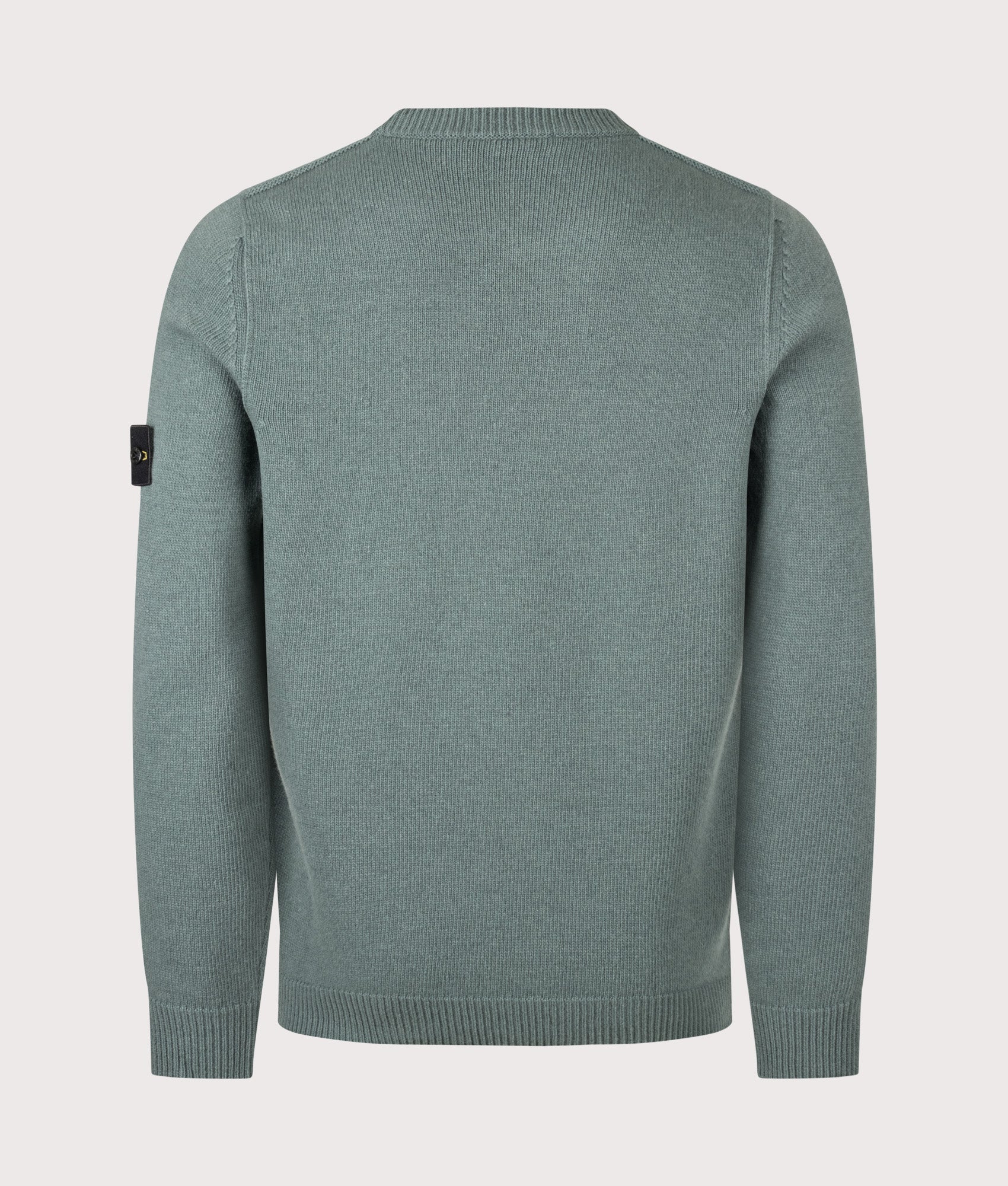STONE ISLAND Lambswool Crewneck Jumper Ocean Green