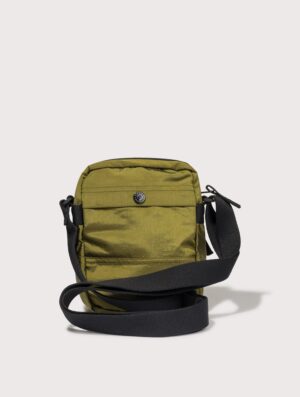 STONE ISLAND Coated Nylon Metal in Econyl® Crossbody Bag Cactus