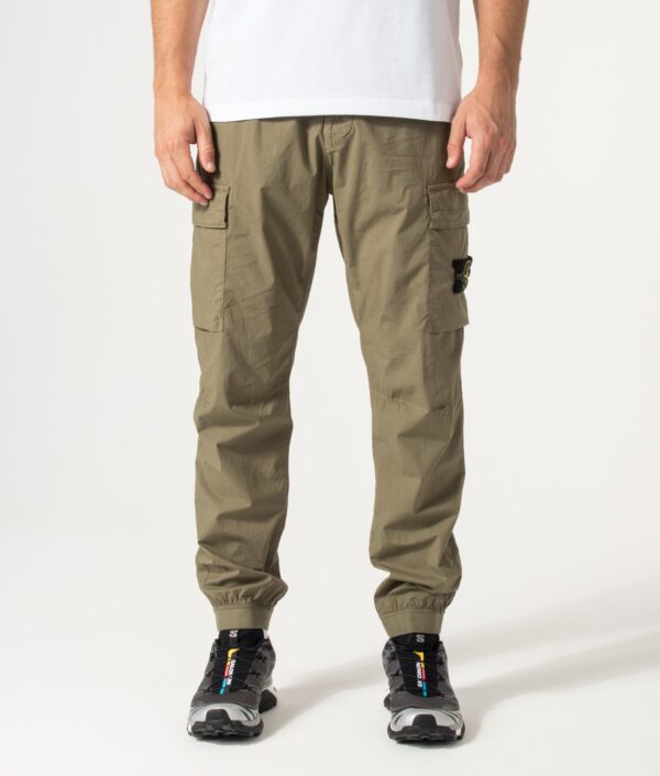 STONE ISLAND Cargo Pants Military Green