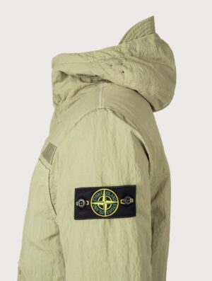 STONE ISLAND Warp Rib Nylon-TC Jacket Laurel Green