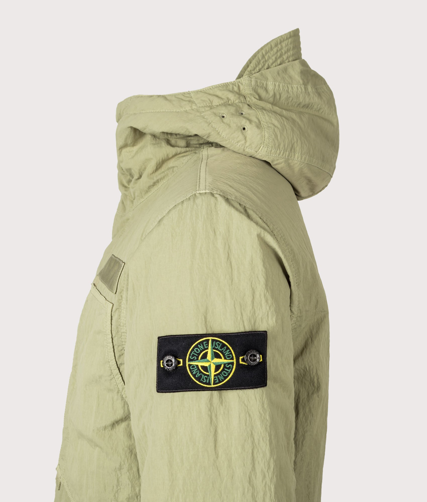 STONE ISLAND Warp Rib Nylon-TC Jacket Laurel Green