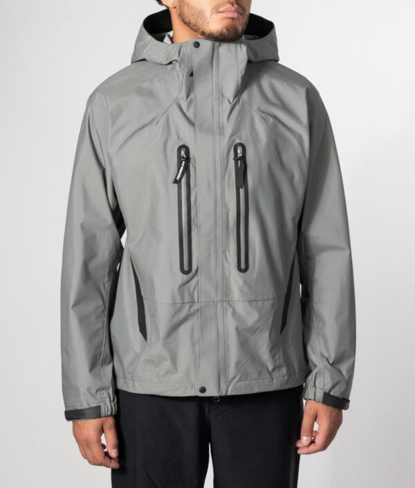 and wander 2.5L Hiker Rain Jacket 020 Grey