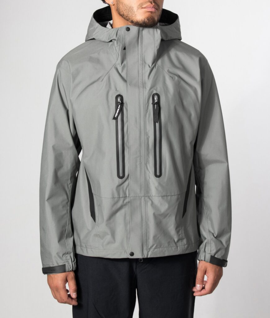 and wander 2.5L Hiker Rain Jacket 020 Grey