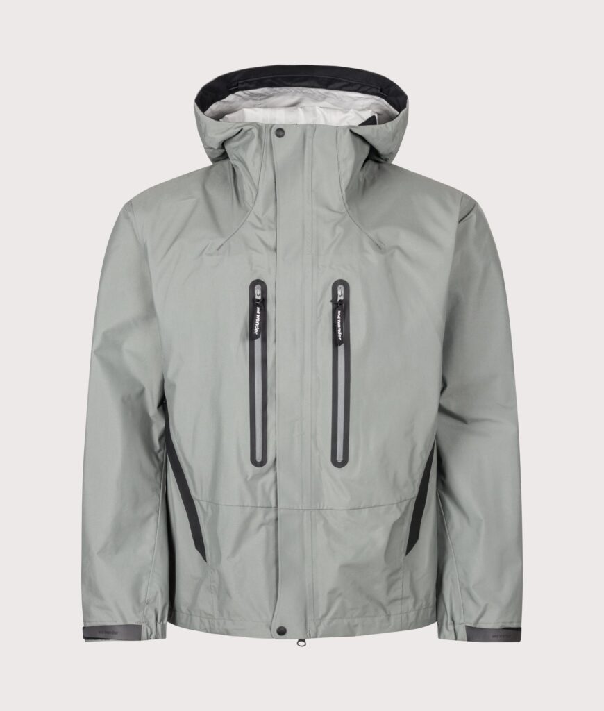 and wander 2.5L Hiker Rain Jacket 020 Grey
