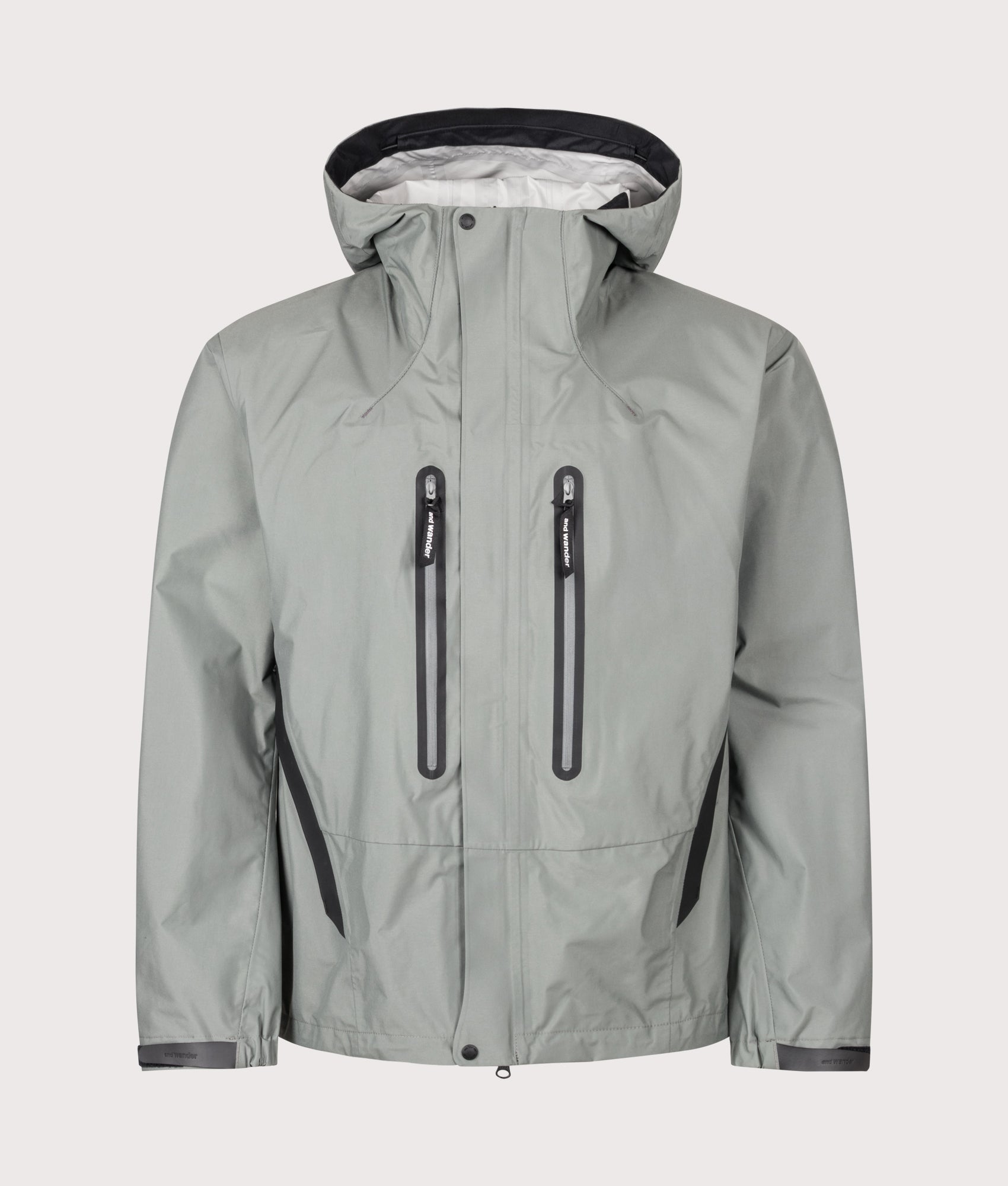 and wander 2.5L Hiker Rain Jacket 020 Grey