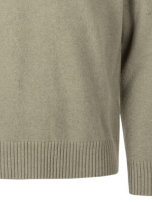 C.P Company Lambswool Lens Crewneck Sweater Fallen Rock - Image 3
