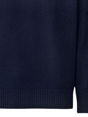 C.P. Company Lambswool Lens Crewneck Sweater Total Eclipse