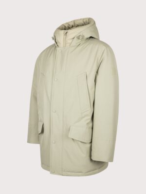 BOSS Regular Fit Osiass1 Parka 370 Open Green