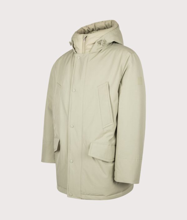 BOSS Regular Fit Osiass1 Parka 370 Open Green