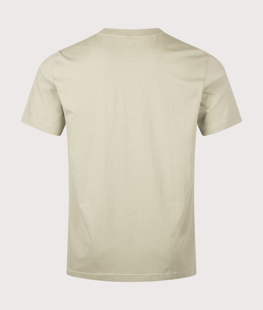 BOSS Regular Fit Te Footprint T-Shirt Open Green