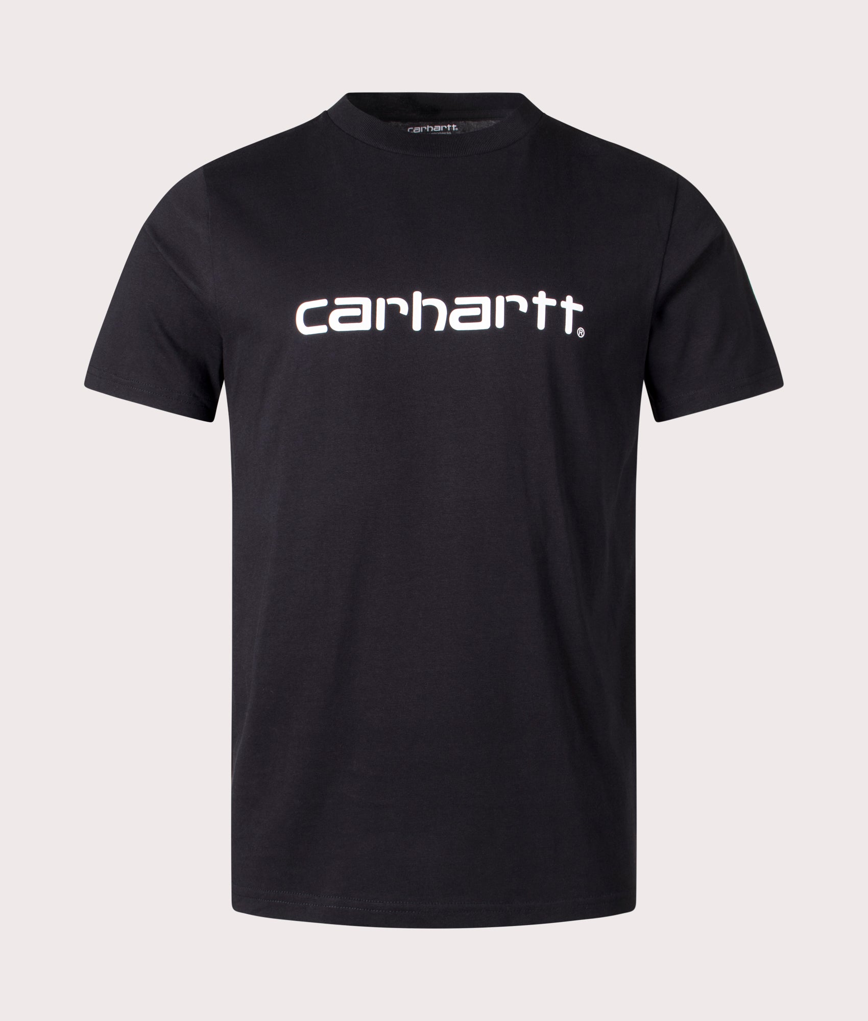 Carhartt WIP Regular Fit Script T-Shirt 0D2XX Black/White