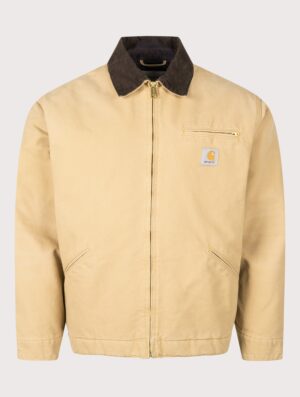 Carhartt WIP Loose Fit OG Detroit Jacket WIP Dusty H/Tobacco