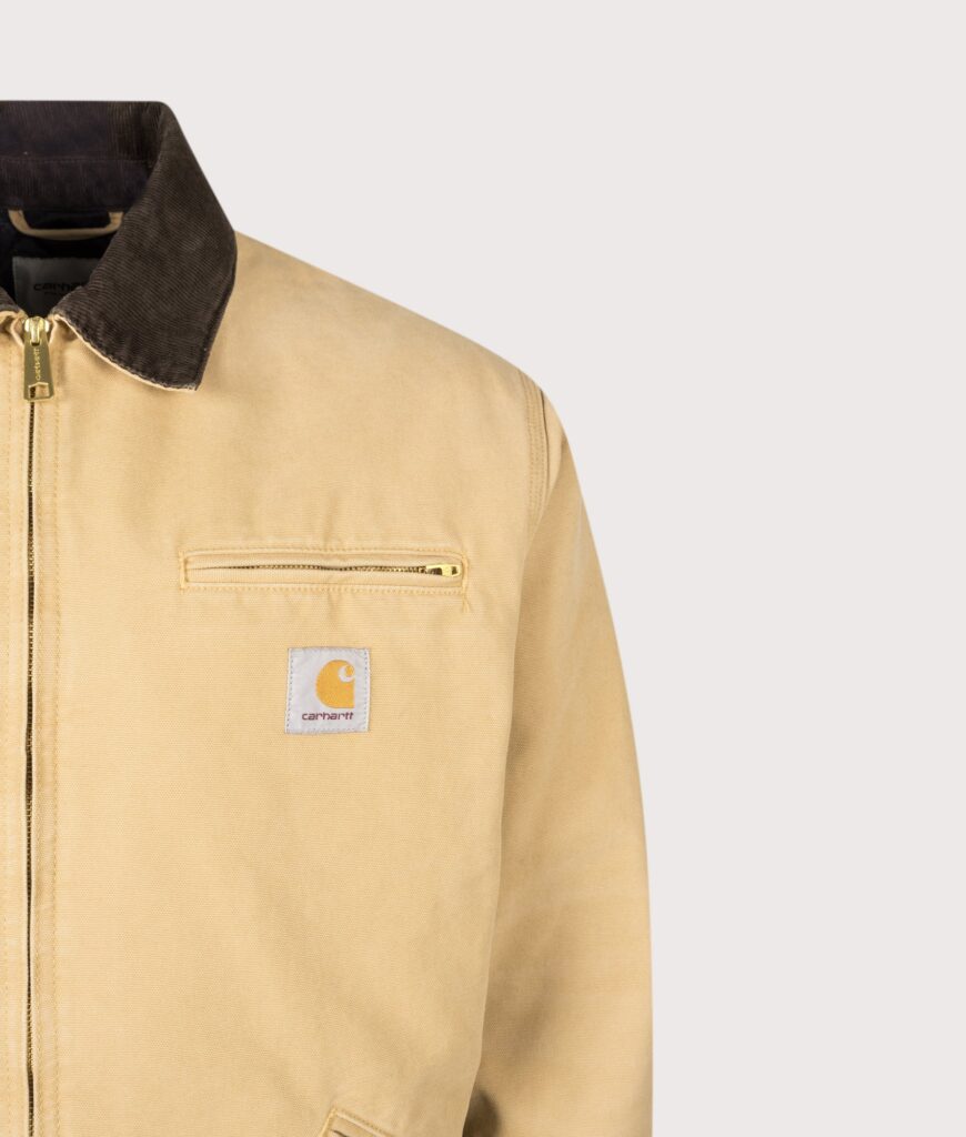 Carhartt WIP Loose Fit OG Detroit Jacket WIP Dusty H/Tobacco