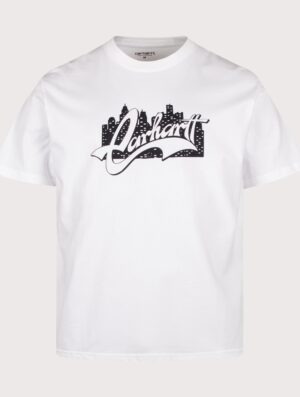 Carhartt WIP Loose Fit Boogie Night T-Shirt White