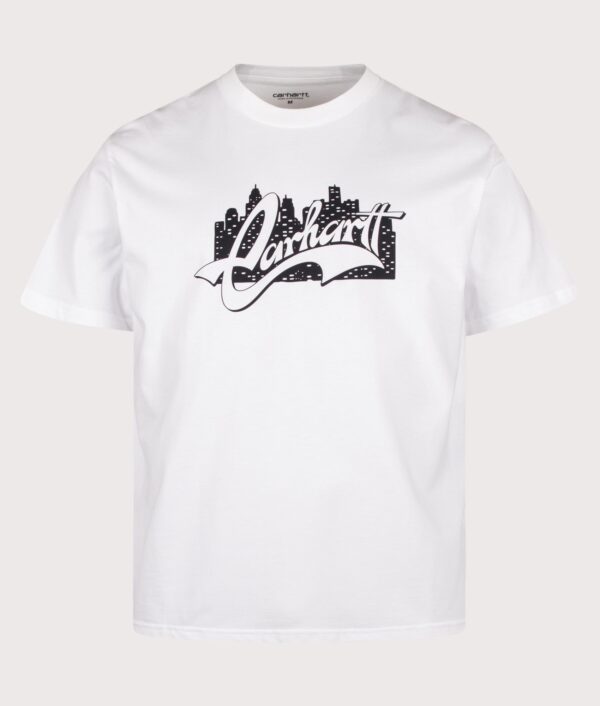 Carhartt WIP Loose Fit Boogie Night T-Shirt White