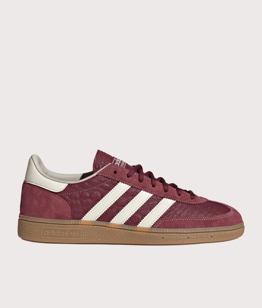 adidas Originals Handball Spezial Trainers Shadow Red / Cream White / Gum 4