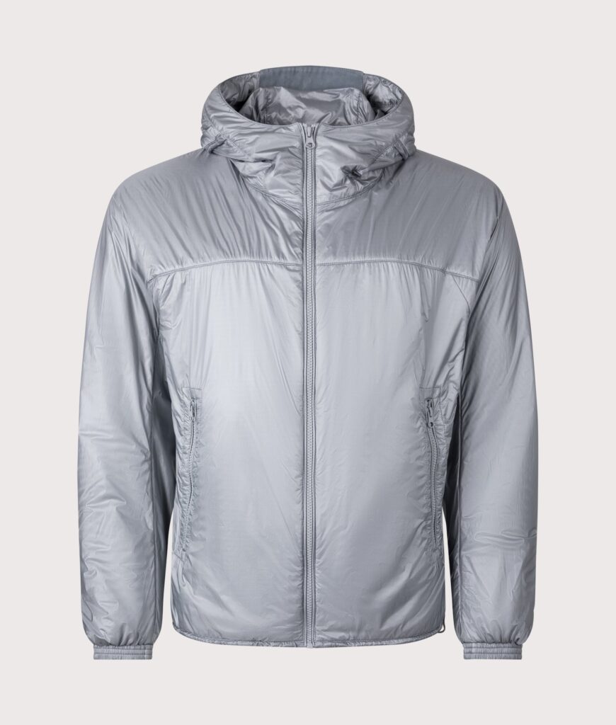 Ten C Piece Dyed Ripstop Primaloft Mid Layer Jacket 973 Quarry Grey