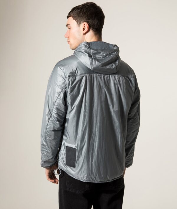 Ten C Piece Dyed Ripstop Primaloft Mid Layer Jacket 973 Quarry Grey