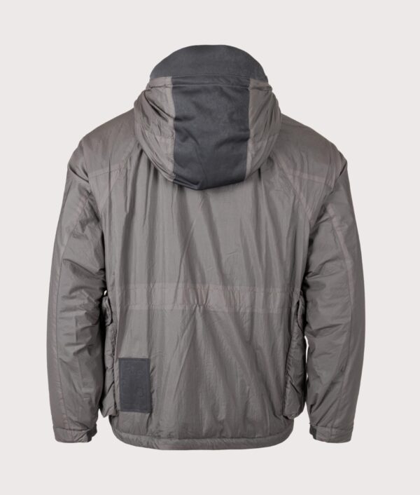 Ten C Lightly Padded Skye Ten Anorak Jacket 952 Iron Grey - Image 4