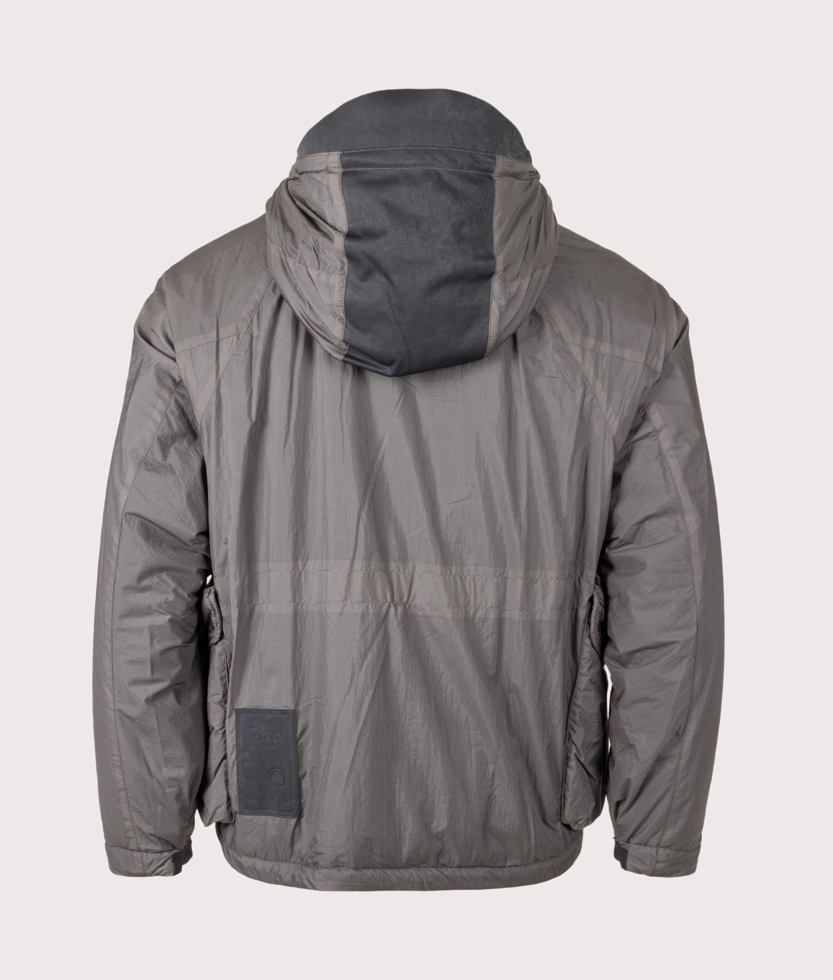 Ten C Lightly Padded Skye Ten Anorak Jacket 952 Iron Grey - Image 4