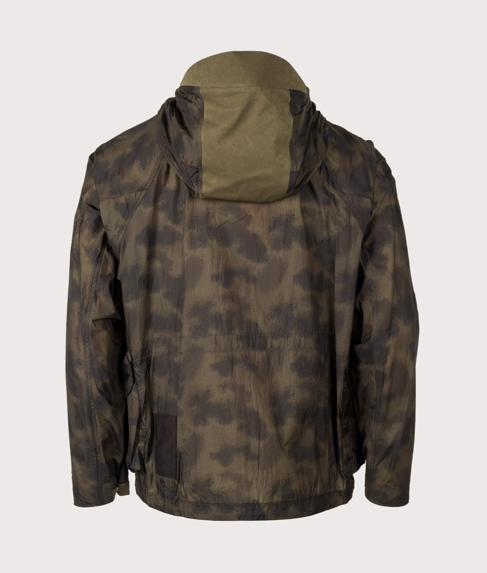 Ten C Camou Skye Ten Anorak Jacket 659 Olive Green