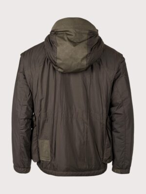 Ten C Lightly Padded Skye Ten Anorak Jacket Green Lizard