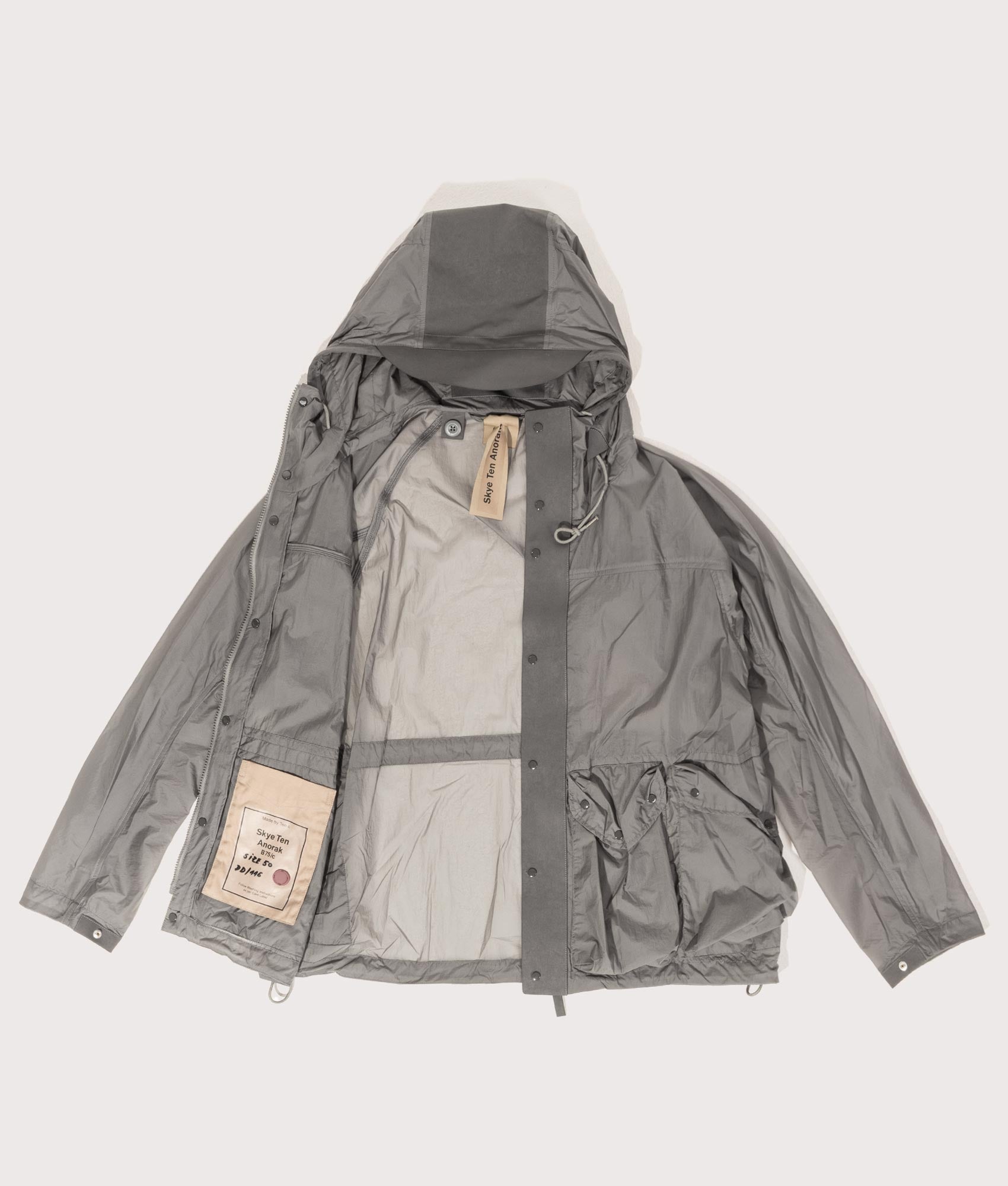 Ten C Skye Ten Anorak Jacket 952 Iron Grey