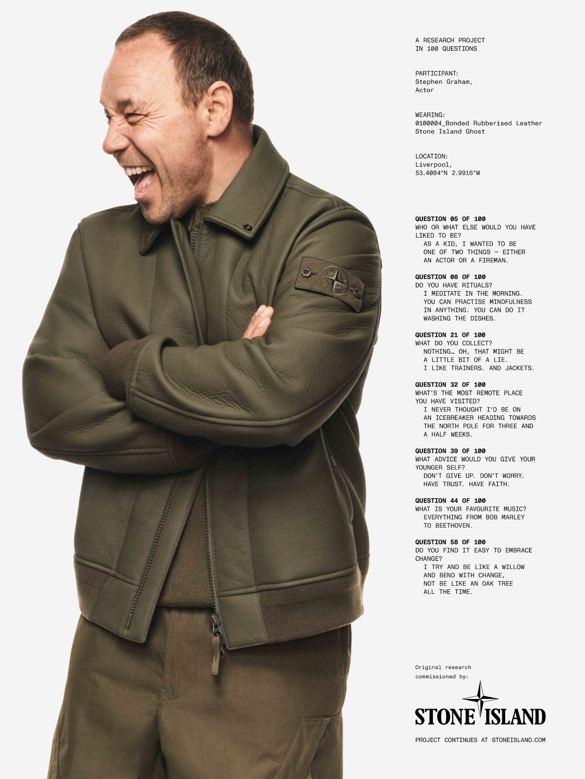 Stephen Graham Stone Island