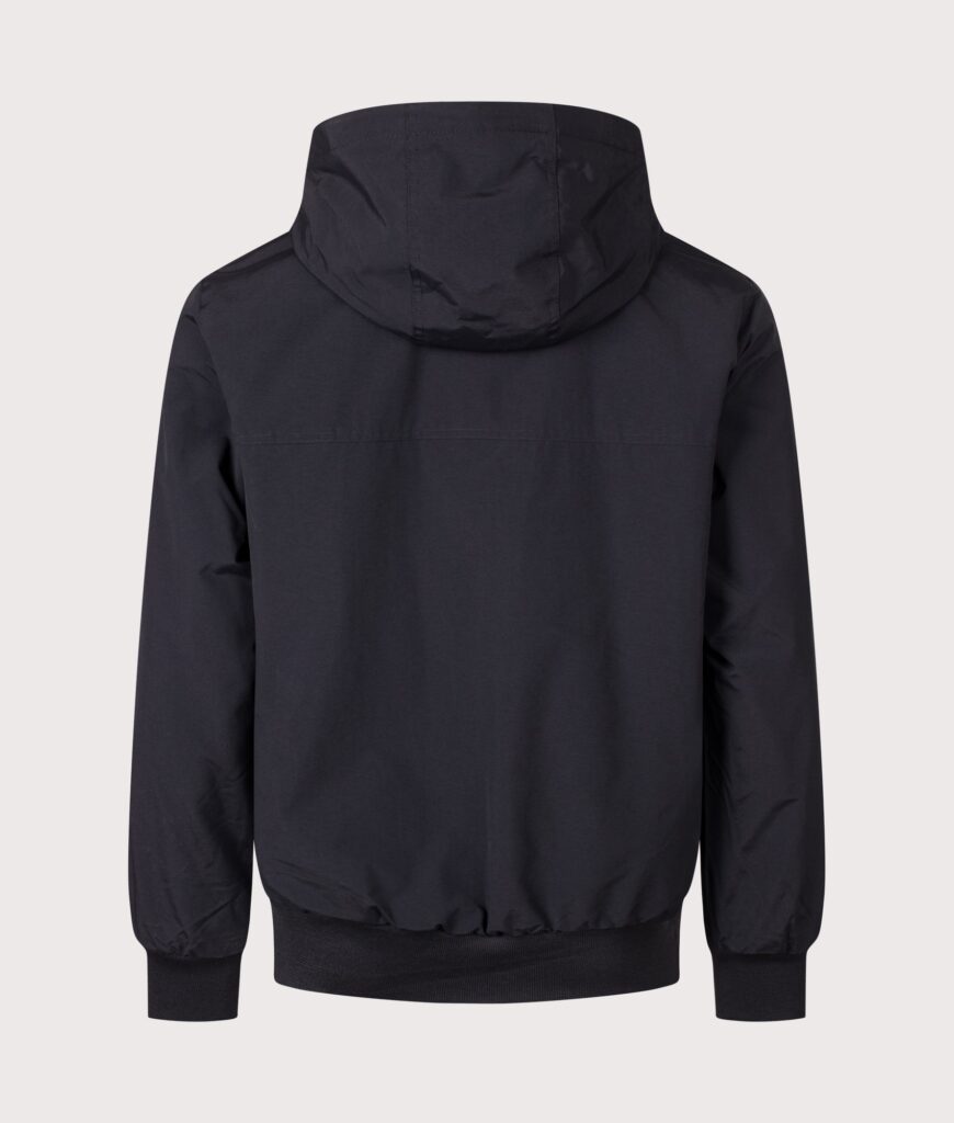 Carhartt WIP Regular Fit Hooded Sail Jacket 0D2XX Black/White