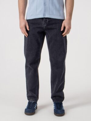 Carhartt WIP Relaxed Fit Newel Jeans 8906 Washed Black