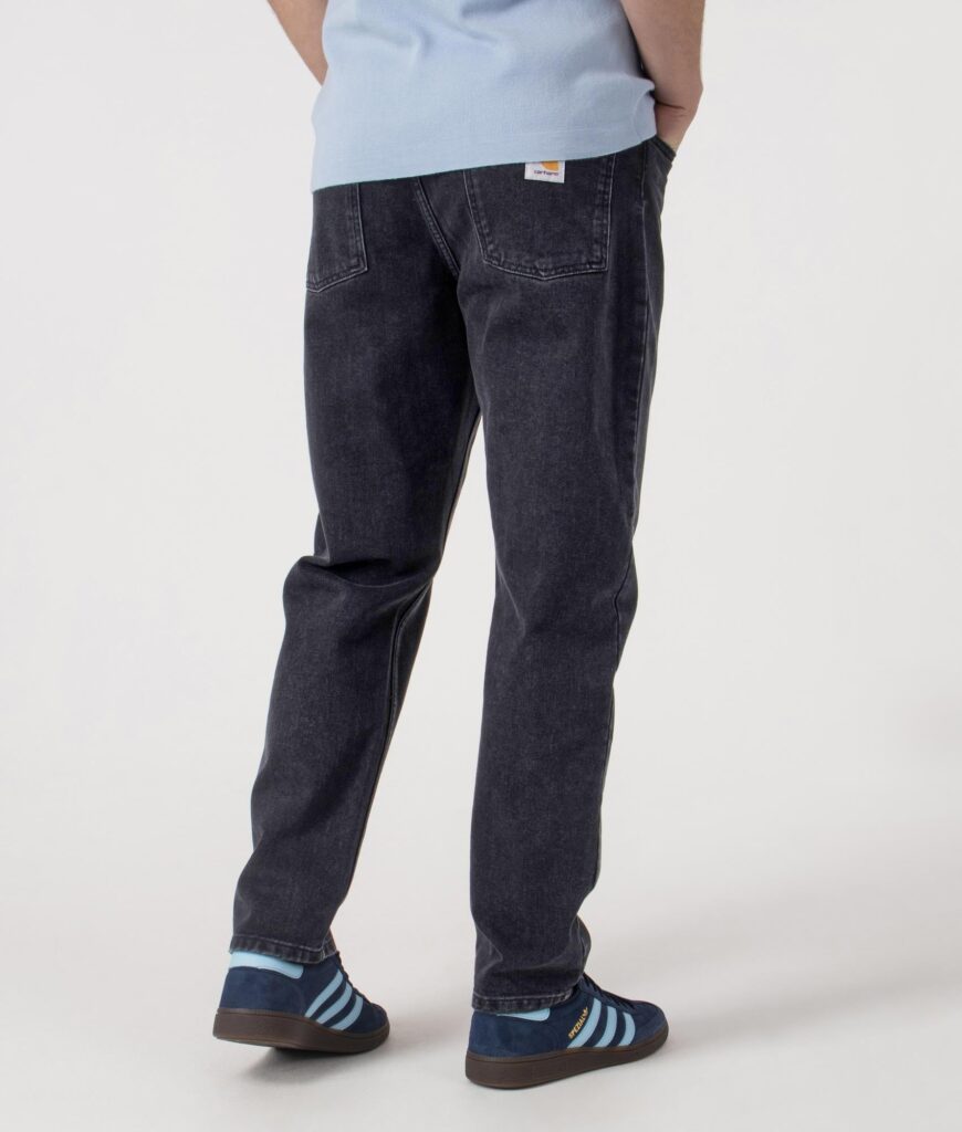 Carhartt WIP Relaxed Fit Newel Jeans 8906 Washed Black