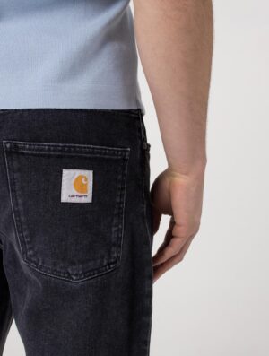 Carhartt WIP Relaxed Fit Newel Jeans 8906 Washed Black