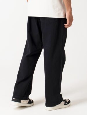 Carhartt WIP Relaxed Fit Floyde Pants 89GD Black - Image 5