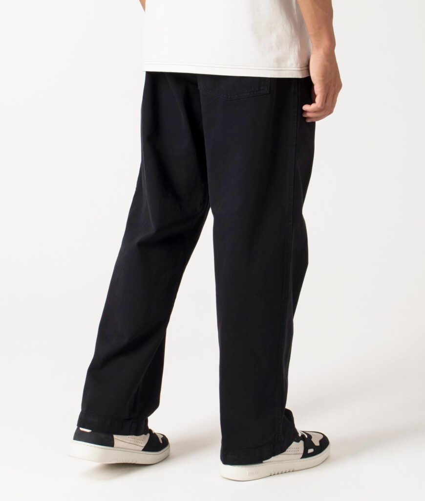 Carhartt WIP Relaxed Fit Floyde Pants 89GD Black