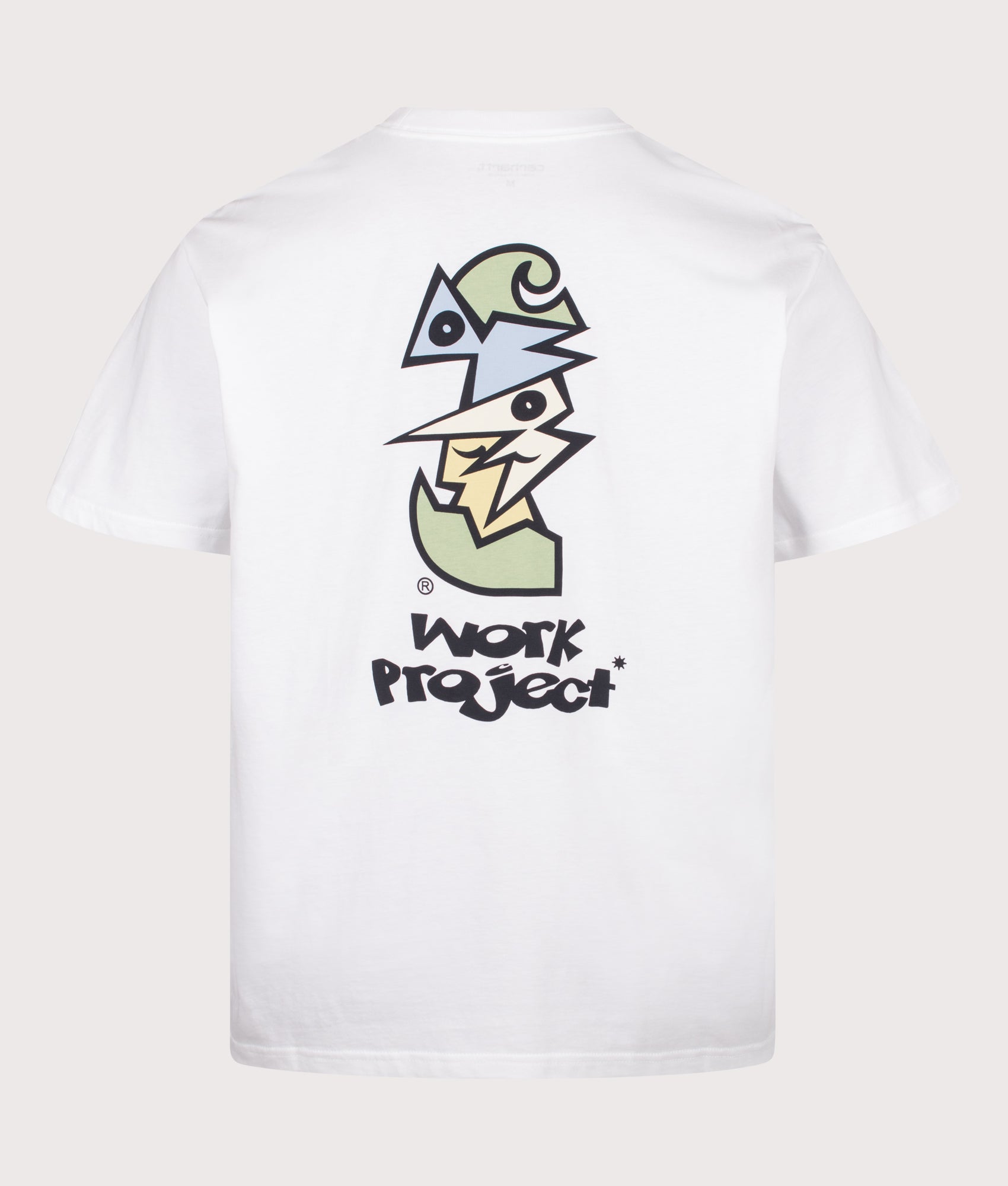 Carhartt WIP Loose Fit Cubist T-Shirt 02XX White - Image 1