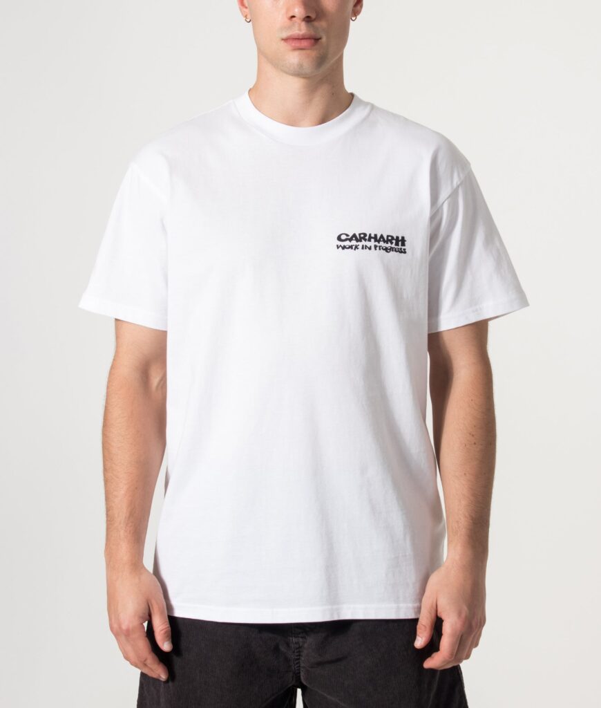 Carhartt WIP Loose Fit Cubist T-Shirt 02XX White
