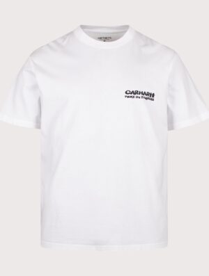 Carhartt WIP Loose Fit Cubist T-Shirt 02XX White