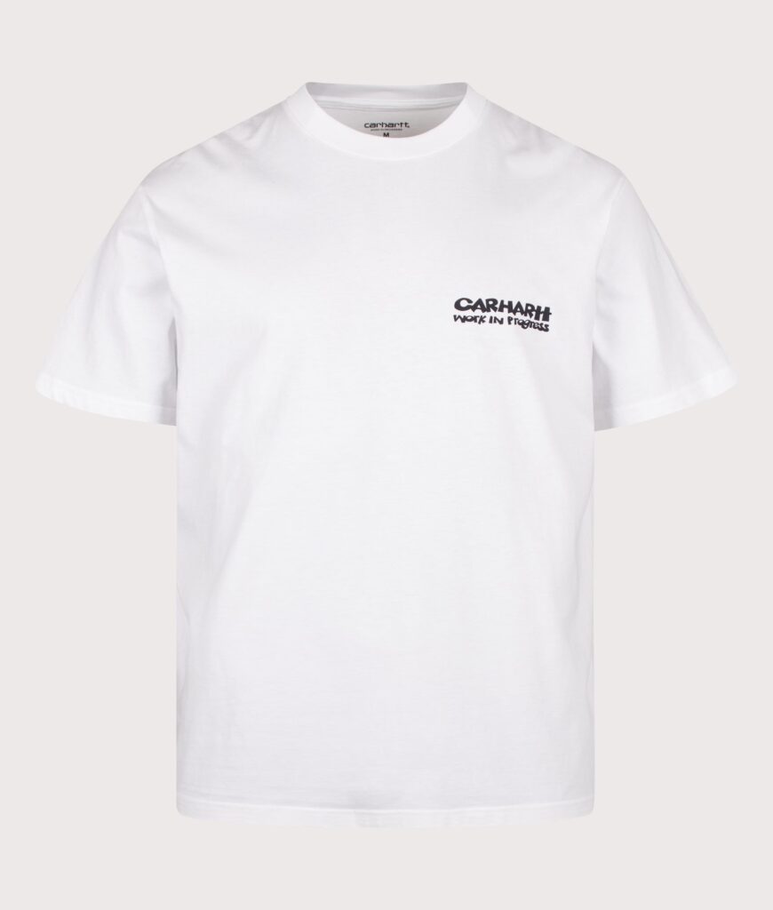 Carhartt WIP Loose Fit Cubist T-Shirt 02XX White