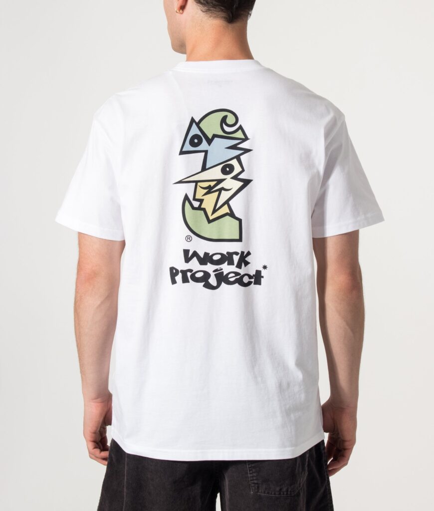 Carhartt WIP Loose Fit Cubist T-Shirt 02XX White