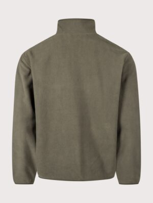 Carhartt WIP Balloon Fit Edmore Quarter Zip Fleece Sweatshirt 00PXX Cypress/Black