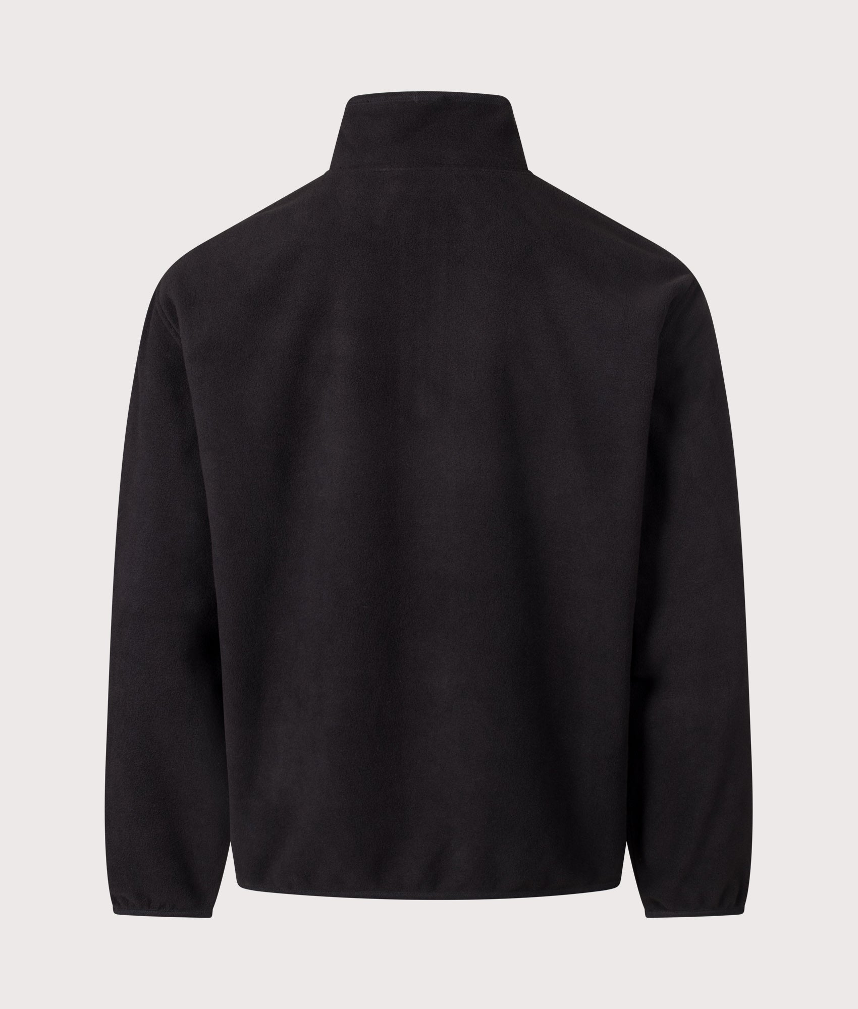 Carhartt WIP Balloon Fit Edmore Quarter Zip Fleece Sweatshirt 0D2XX Black/White