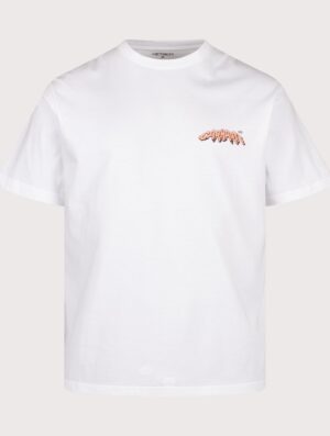 Carhartt WIP Loose Fit Wiptopia II T-Shirt 02XX White