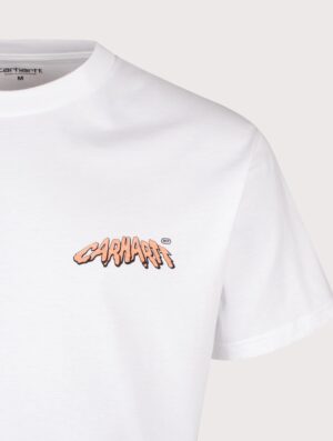 Carhartt WIP Loose Fit Wiptopia II T-Shirt 02XX White