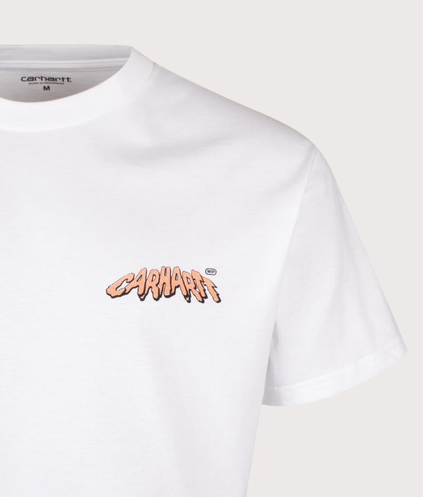 Carhartt WIP Loose Fit Wiptopia II T-Shirt 02XX White