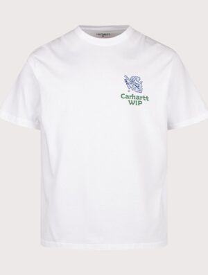 Carhartt WIP Loose Fit Grape Picker T-Shirt 02XX White