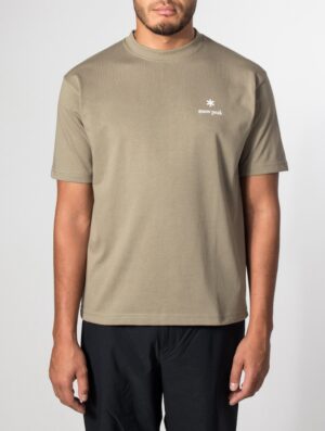 Snow Peak Relaxed Fit New Standard Logo T-Shirt 026 Dark Beige