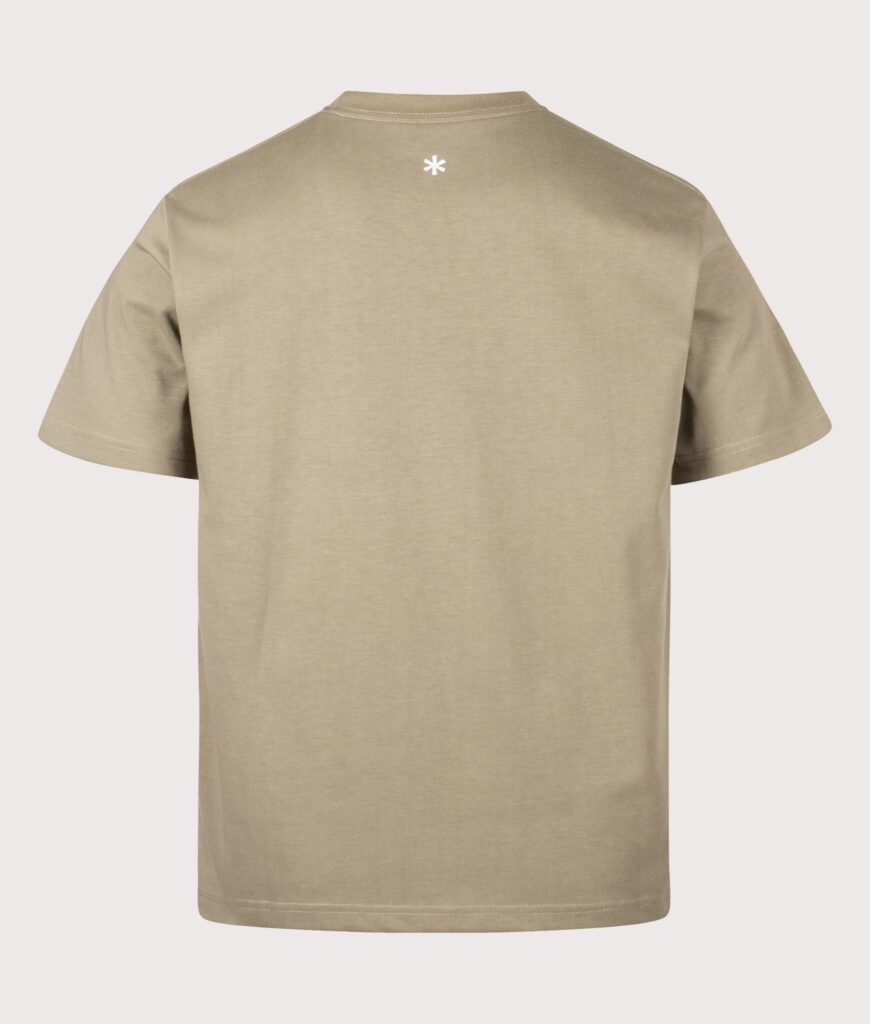 Snow Peak Relaxed Fit New Standard Logo T-Shirt 026 Dark Beige