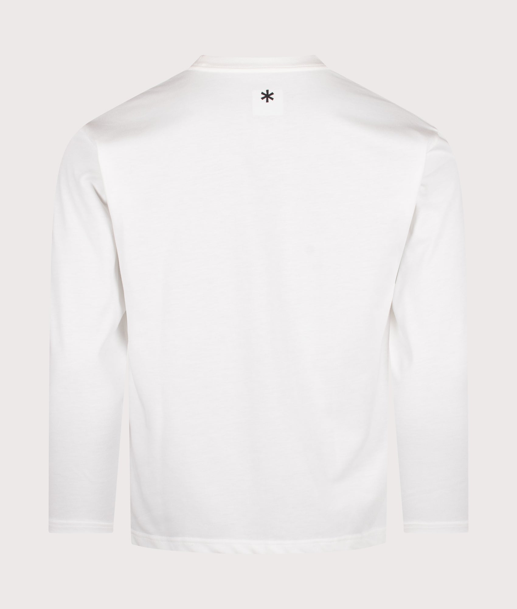 Snow Peak Regular Fit New Standard Logo Long Sleeve T-Shirt 002 Off White