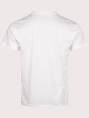 Snow Peak Regular Fit Soft Cotton Logo T-Shirt 002 Off White