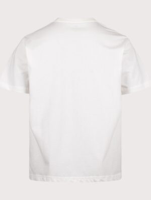 Snow Peak Relaxed Fit Soft Cotton Logo T-Shirt 002 Off White